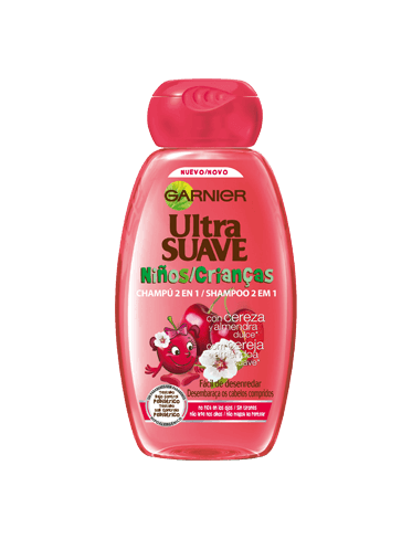 crianças cereja shampoo